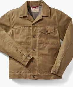 Filson Men's Tin Cloth Short Lined Cruiser Jacket