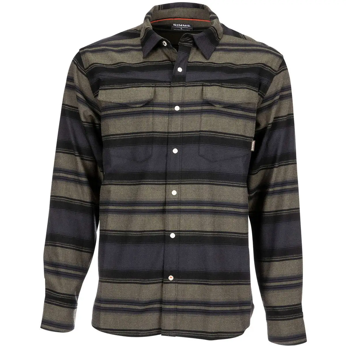 Simms Fishing Men's Gallatin Flannel Fishing Long Sleeve Shirt 1 Simms Fishing Men's Gallatin Flannel Fishing Long Sleeve Shirt