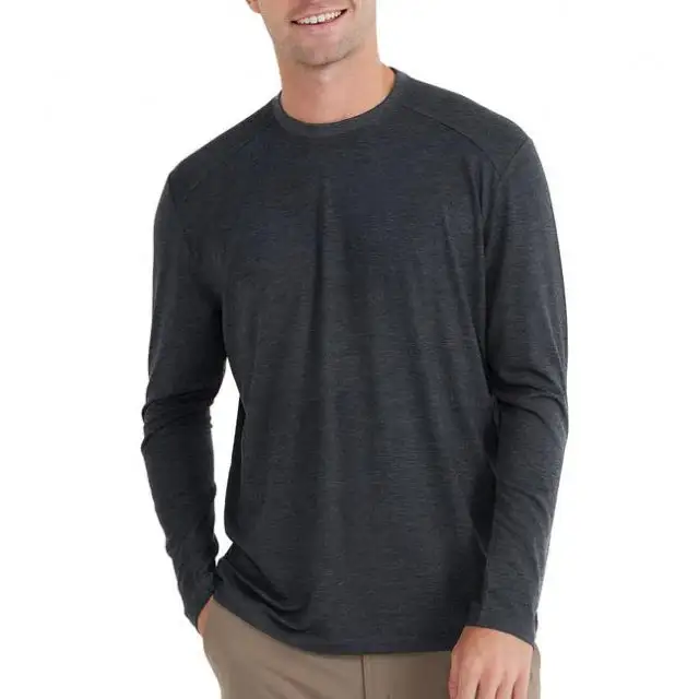 Free Fly Apparel Men's Bamboo Midweight Long Sleeve 2 Free Fly Apparel Men's Bamboo Midweight Long Sleeve - Image 2