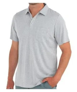 Free Fly Apparel Men's Bamboo Heritage Polo