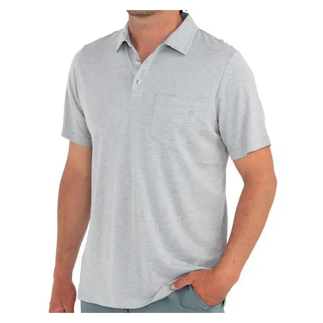 Free Fly Apparel Men's Bamboo Heritage Polo 1 Free Fly Apparel Men's Bamboo Heritage Polo