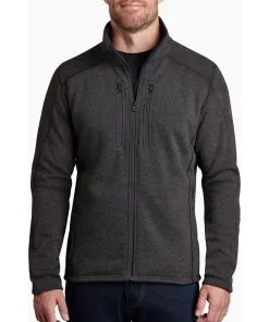 KUHL Men's Interceptr Fleece Jacket -Outlet Sneakers Store 3183 Interceptr FZ Steel Front