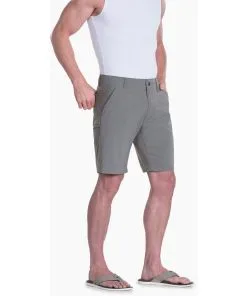 KUHL Men's Shift Amfib Short -Outlet Sneakers Store 5129 shift amfib short charcoal front 2