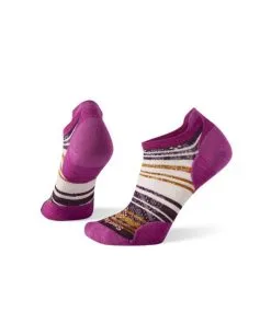 Smartwool Women's PhD Run Ultra Light Striped Micro Socks