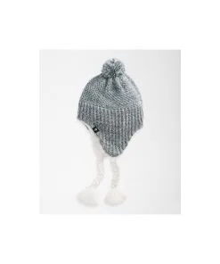 The North Face Girls' Purrl Stitch Earflap Beanie