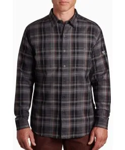 KUHL Men's Fugitive Flannel Shirt 6 KUHL Men's Fugitive Flannel Shirt -Outlet Sneakers Store 7202 fugitive flannel ls cast iron front pdp photo 690b5c62 5d1a 4163 9c30 291b736ae529 1