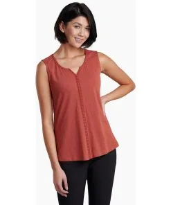 KUHL Women's Shay Tank -Outlet Sneakers Store 8408 Shay Tank Clay Front 1