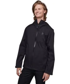 Black Diamond Men's Stormline Stretch Rain Shell
