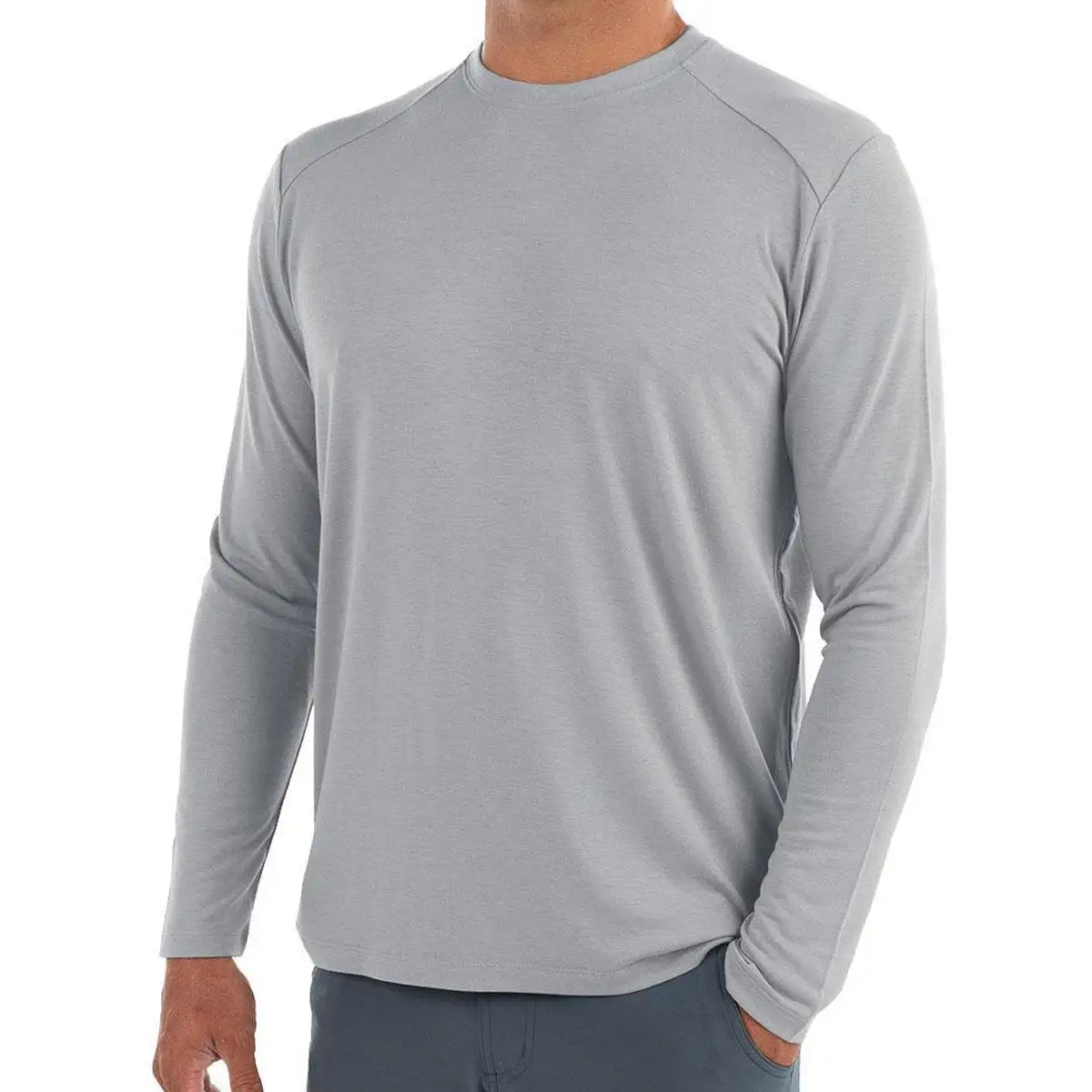 Free Fly Apparel Men's Bamboo Midweight Long Sleeve 6 Free Fly Apparel Men's Bamboo Midweight Long Sleeve - Image 6