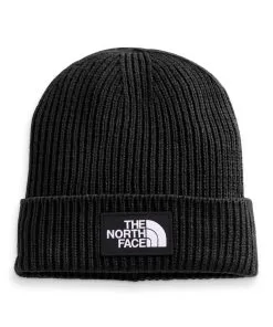 The North Face TNF Logo Box Cuffed Beanie