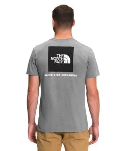 The North Face Men's Short-Sleeve Box NSE Tee -Outlet Sneakers Store NF0A4763 GVD hero