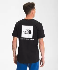 The North Face Men's Short-Sleeve Box NSE Tee -Outlet Sneakers Store NF0A4763 KY4 back