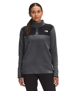 The North Face Women's TKA Glacier Snap-Neck Pullover