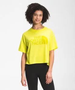 The North Face Women's Short Sleeve Half Dome Cropped Tee