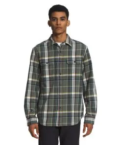 The North Face Men's Arroyo Flannel Shirt -Outlet Sneakers Store NF0A4QPJ 9F7 hero