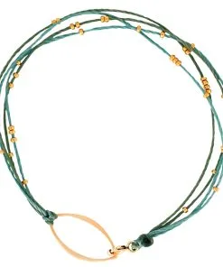 BRONWEN Radiance Bracelet 13 BRONWEN Radiance Bracelet -Outlet Sneakers Store RadianceBraceletGreenGold 3055 G