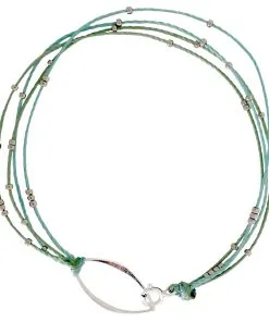 BRONWEN Radiance Bracelet 12 BRONWEN Radiance Bracelet -Outlet Sneakers Store RadianceBraceletGreenSilver 3055 S