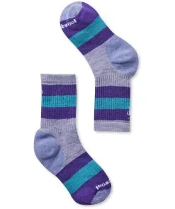 Smartwool Kids' Hike Medium Striped Crew Socks -Outlet Sneakers Store SW001213A26 1 p