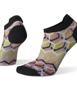 Smartwool Women's PhD Run Ultra Light Hex Print Micro Socks