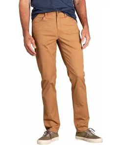 Toad&Co Men's Mission Ridge 5 Pocket Lean Pant -Outlet Sneakers Store T2442906 Tabac Vintage Wash 1