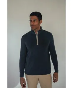 The Normal Brand Men's Puremeso Quarter Zip Pullover