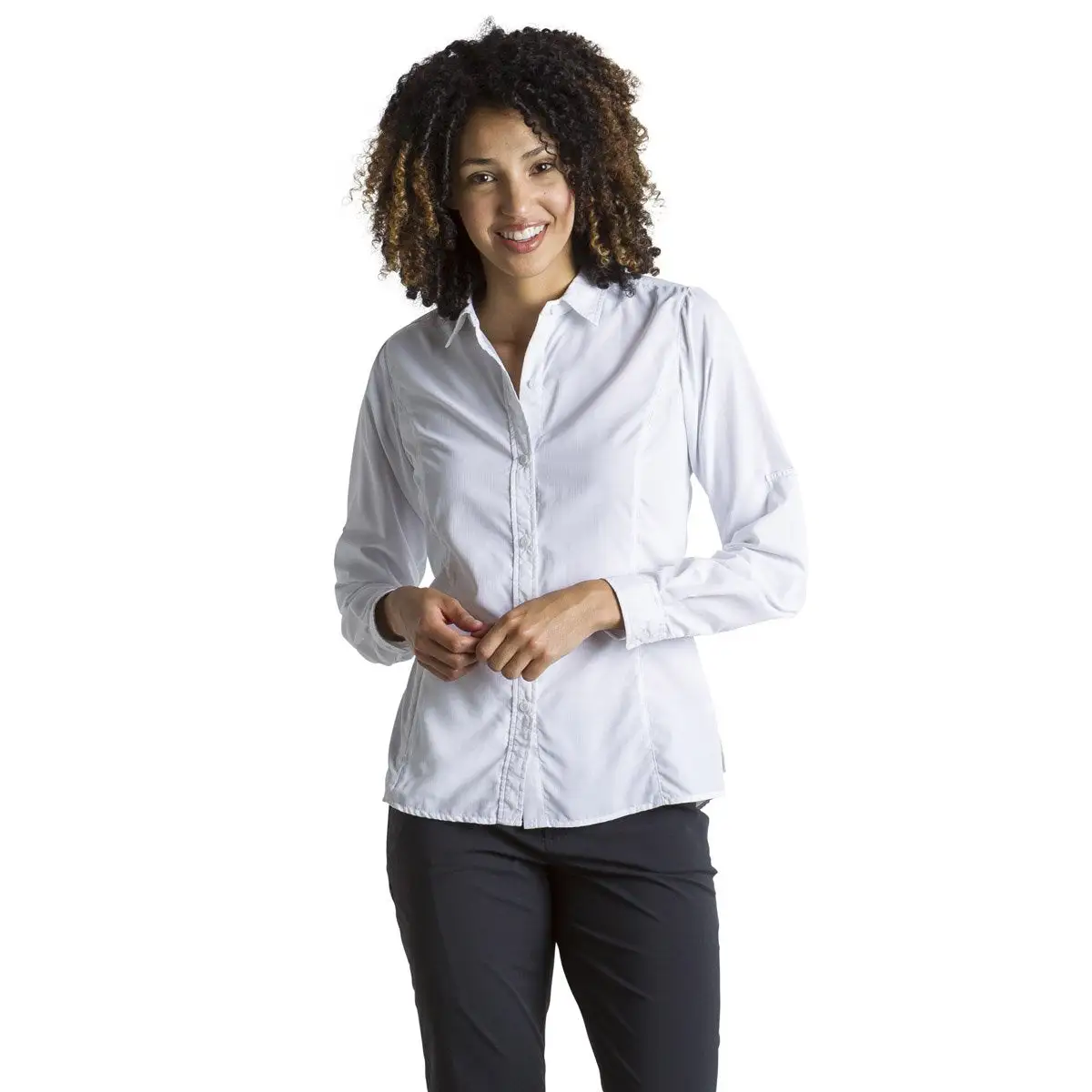 ExOfficio Women's BugsAway Brisa Long Sleeve Shirt 2 ExOfficio Women's BugsAway Brisa Long Sleeve Shirt - Image 2