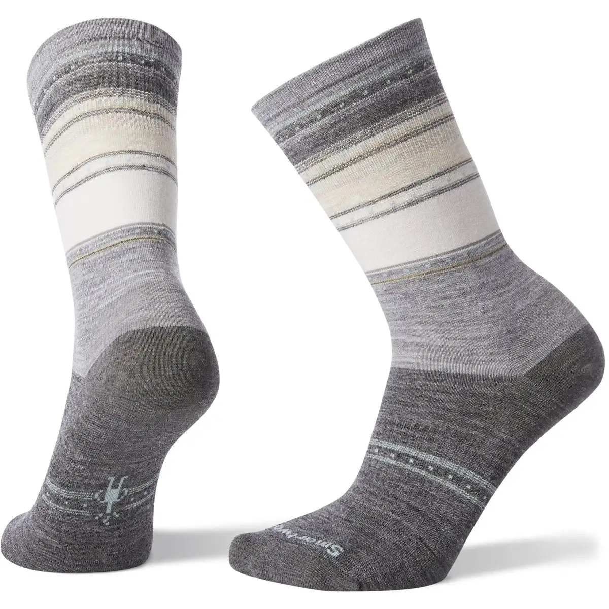 Smartwool Women's Sulawesi Stripe Crew Socks 1 Smartwool Women's Sulawesi Stripe Crew Socks