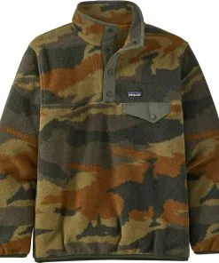 Patagonia Boys' Lightweight Synchilla Snap-T Pullover