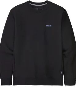 Patagonia Men's P-6 Label Uprisal Crew Sweatshirt -Outlet Sneakers Store WBF21 39627 BLK