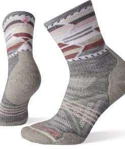 Smartwool Women's PhD Outdoor Light Pattern Hiking Mid Crew Socks