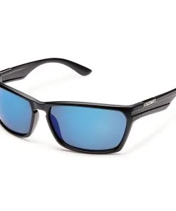 Suncloud Cutout Sunglasses (Medium Fit) -Outlet Sneakers Store cutout black blue mirror polarized S CTPPUMMB N A