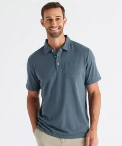 Free Fly Apparel Men's Bamboo Heritage Polo 15 Free Fly Apparel Men's Bamboo Heritage Polo -Outlet Sneakers Store heritage polo slate blue men 1