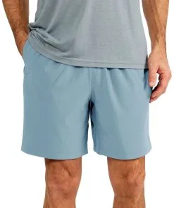 Free Fly Apparel Men's Lined Breeze Short - 7.5" -Outlet Sneakers Store lined breeze short blue fog men bottom 1 4