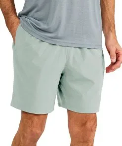 Free Fly Apparel Men's Lined Breeze Short - 7.5" -Outlet Sneakers Store lined breeze short green haze men bottom 1 4