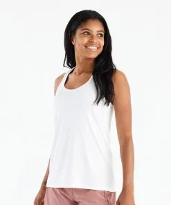 Free Fly Apparel Women's Bamboo Motion Racerback Tank 18 Free Fly Apparel Women's Bamboo Motion Racerback Tank -Outlet Sneakers Store motion racerback bright white women 1 2